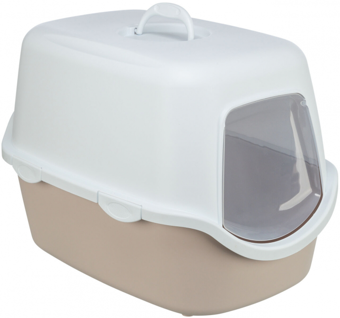 Litiera Vico, Cu Capac, 40x40x56 cm, Roz Pal/Alb, 402711  [1]