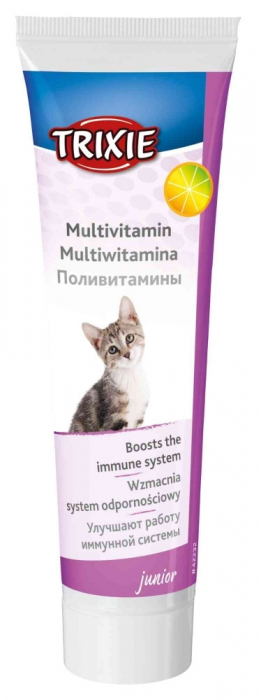 Multivitamine Pentru Pisici Junior, Pasta, 100 g, 4223	 [2]