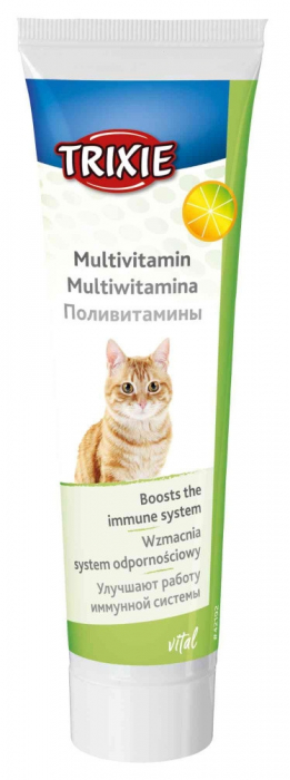 Multivitamine Pentru Pisici, Pasta, 100 g, 4219	 [2]
