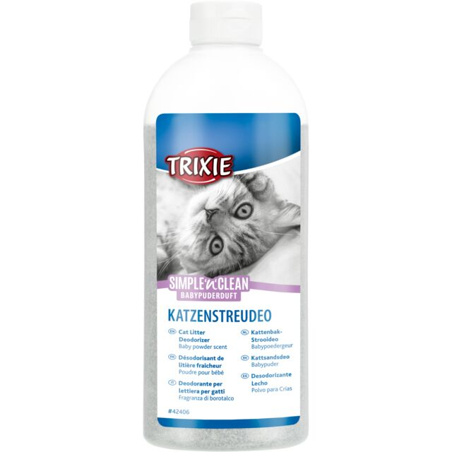 Odorizant Litiera, Simple'n'Clean, Baby Powder, 750 g, 42406 [2]