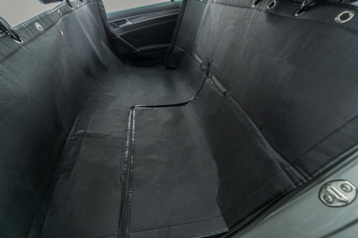 Husa Protectie Bancheta Auto, 1.45x1.60 m, Negru, 1324	 [3]