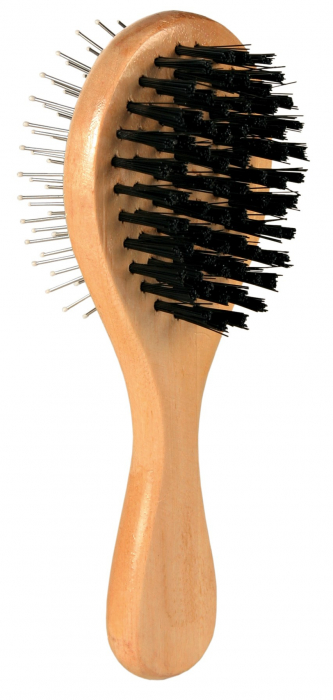 Perie Dubla, Maner Lemn, 5x17 cm, 2322	 [2]