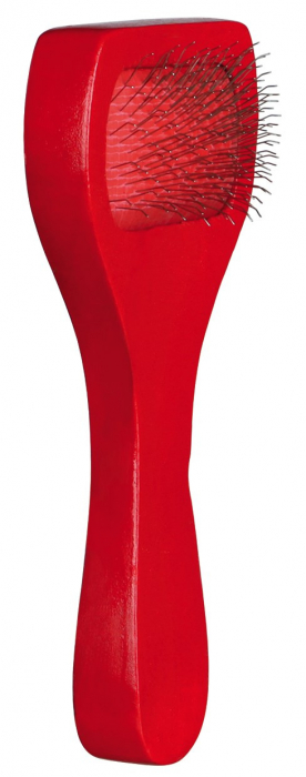 Perie Tesala Soft, Maner Lemn/Peri Metalici, 6x13 cm, 2358	 [1]