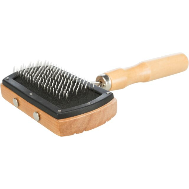 Perie Tesala Soft, Maner Lemn/Peri Metalici, 10x18 cm, 2300 [2]