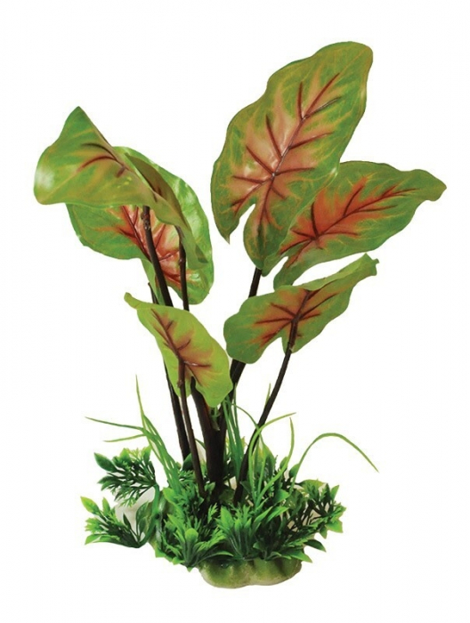 Planta Artificiala Pentru Acvariu, 25 cm, Verde, 0F5	 [2]