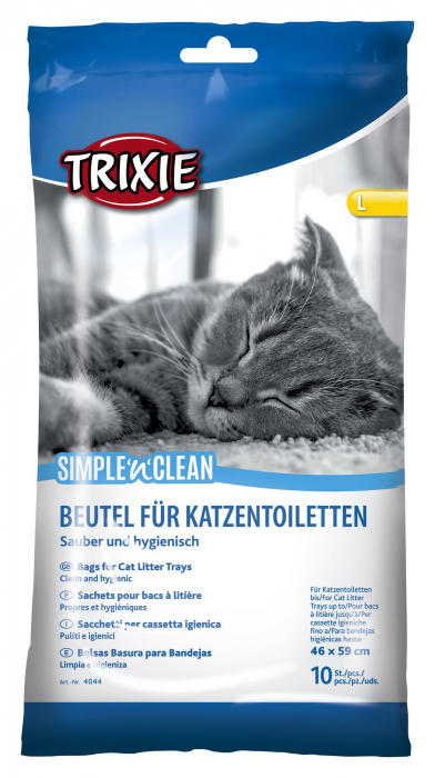 Pungi Igienice Simple'n'Clean, Pentru Litiera, L: Pana la 46x59 cm, 10 buc, 4044 [4]