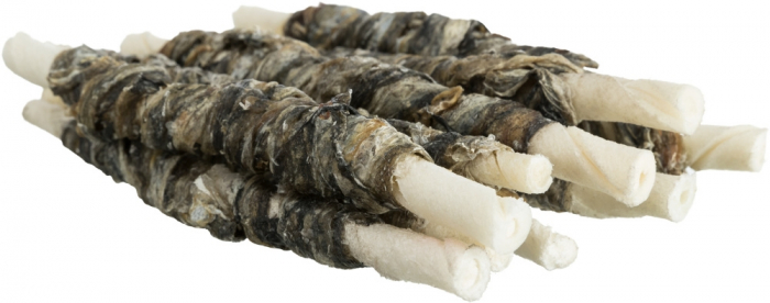 Recompense Pentru Caini, Denta Fun, Rulouri Cu Peste,10 buc/75 g/12 cm, 31387	 [2]