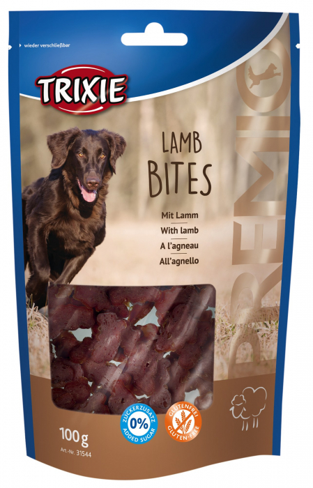 Recompense Pentru Caini, Premio, Bites Cu Miel, 100 g, 31544	 [2]