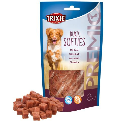 Recompense Pentru Caini, Premio, Cuburi Softies Cu Rata, 100 g, 31869 [2]