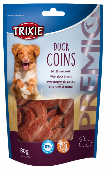 Recompense Pentru Caini, Premio, Rondele Cu Rata, 80 g, 31587	 [2]