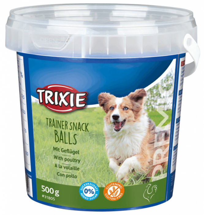 Recompense Pentru Caini, Premio Trainer, Bile Cu Pui, 500 g, 31805 [2]