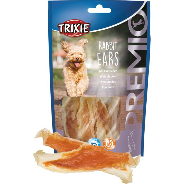 Recompense Pentru Caini, Premio, Urechi De Iepure, 80 g, 31808 [4]