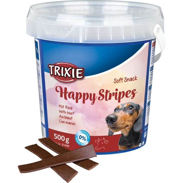 Recompense Pentru Caini, Soft Happy, Batoane Cu Vita, 500 g, 31499	 [2]