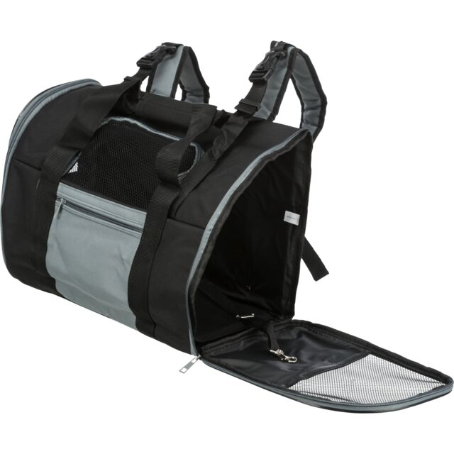 Rucsac De Transport, Connor, 42x29x21 cm, Pana la 8 kg, Negru/Gri, 2882	v [2]