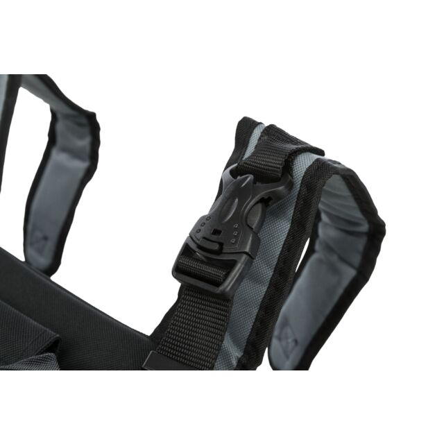 Rucsac De Transport, Connor, 42x29x21 cm, Pana la 8 kg, Negru/Gri, 2882	v [6]