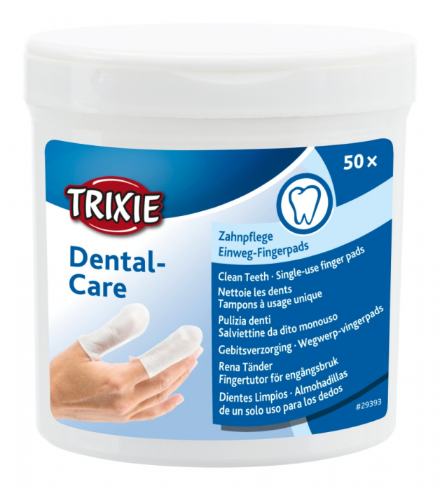 Servetele Degetar Pentru Igiena Dentara La Caini/Pisici, 50 buc, 29393	 [2]