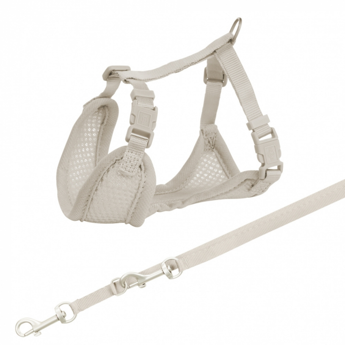Ham Si Lesa, Soft, Pentru Caini Juniori, S-M: 26-34 cm/10 mm, 2.00 m, Gri, 15560	 [1]