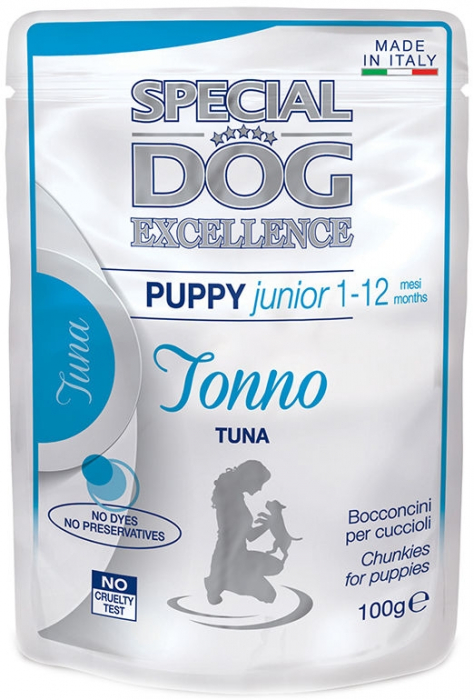 Hrana Umeda Pentru Caini, Special Dog Excellence, Puppy&Junior, Ton, 100 g [1]