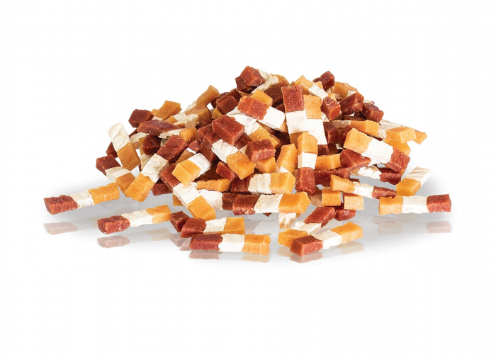 Recompense Pentru Caini, Three Mix Cu Pui/Rata/Cod 80 g A04539	 [2]