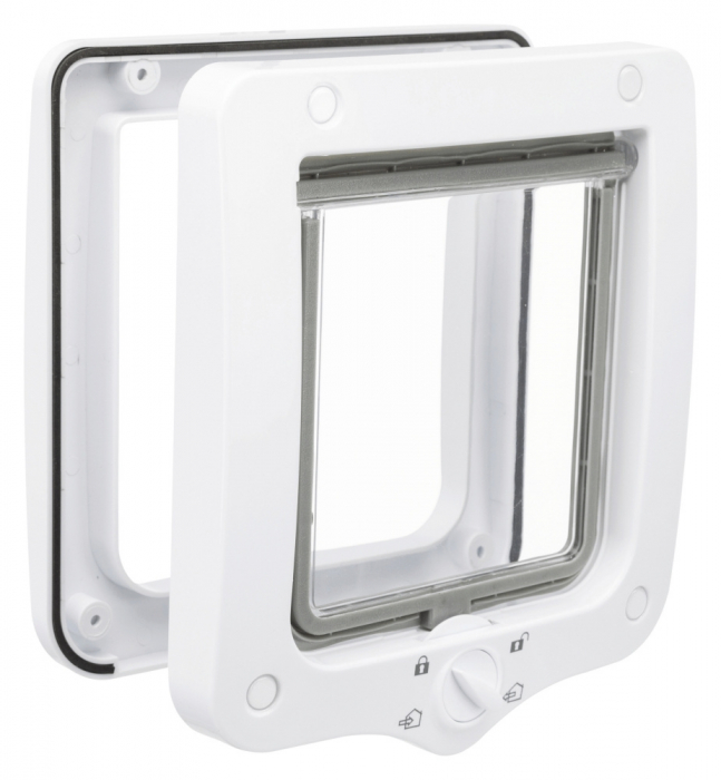 Usa Batanta Pentru Pisici, 4-Way, 20x22 cm, Alb, 44211 [2]