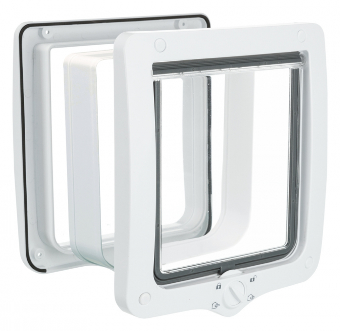 Usa Batanta XXL Pentru Pisici, 4-Way, Cu Tunel, 24x28 cm, Alb, 44241	 [2]