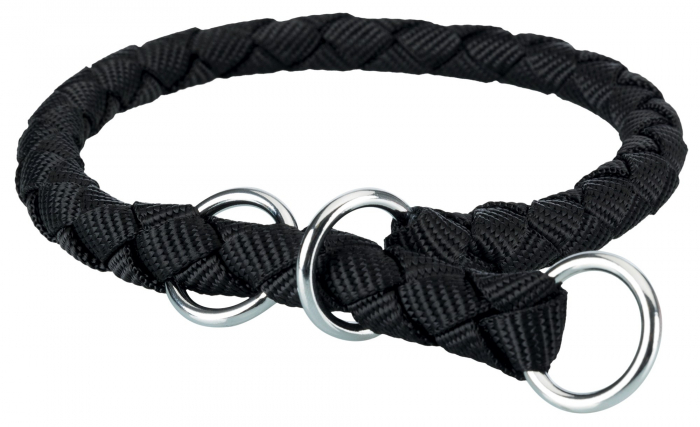 Zgarda Cavo Coarda, Semistrangulanta, M: 39-45 cm/12 mm, Negru, 143801 [2]