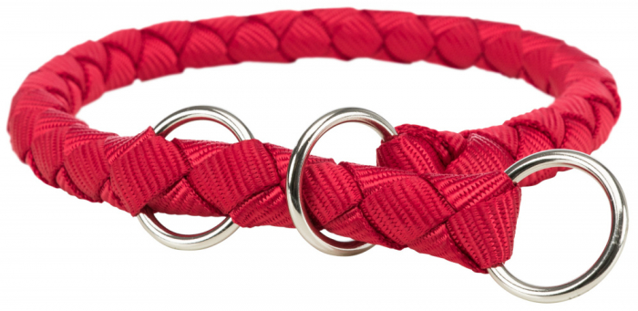Zgarda Cavo Coarda, Semistrangulanta, M-L: 43-51 cm/18 mm, Rosu, 143903 [2]