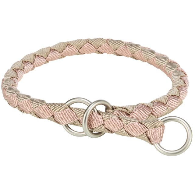 Zgarda Cavo Coarda, Semistrangulanta, M-L: 43-51 cm/ 18 mm, Roz Pal/Nisipiu, 143935 [1]