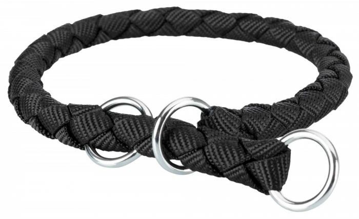 Zgarda Cavo Coarda, Semistrangulanta, XS-S: 25-31 cm/12 mm, Negru, 144401 [2]