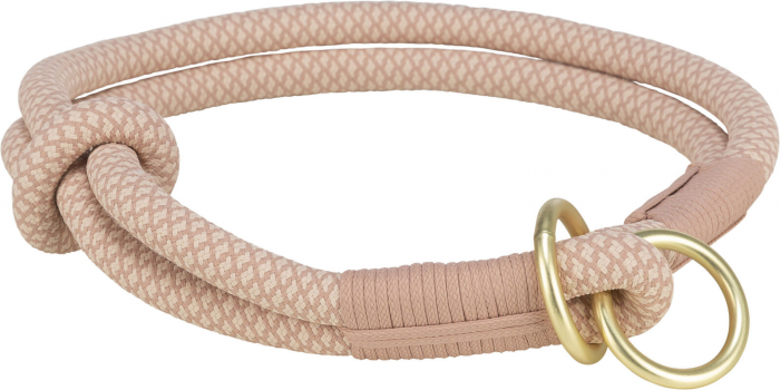 Zgarda Coarda Soft, Semistrangulanta, S: 35 cm/6 mm, Roz/Roz Light, 1984407 [1]