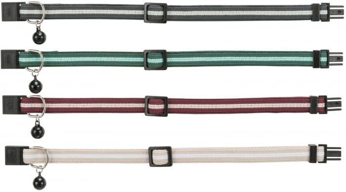 Zgarda Pentru Pisici, Elastica, Cu Clopotel, Diferite Culori, 41551 [1]