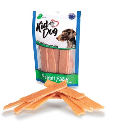 Oase si carne - Recompense Pentru Caini, Fileuri De Iepure, 80 g, A04808