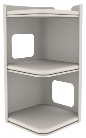Ansamblu De Joaca, Turn Jorge, 38x38 cm/ h: 78 cm, Antracit/Gri, 44957 [3]