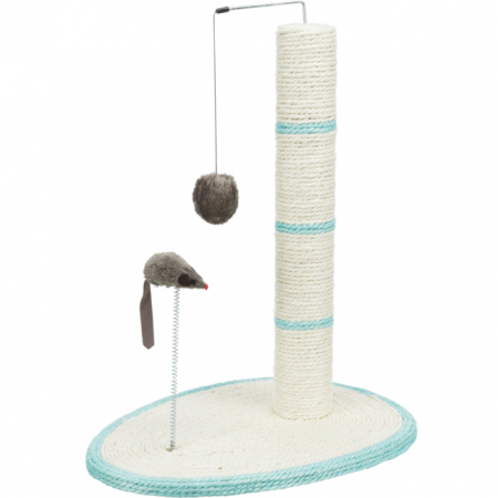 Stalp Sisal De Zgariat, Cu Jucarii, 40x30 cm/ h: 50 cm, Diverse Culori, 4306	 [3]