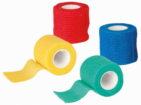 Accesorii recuperare si post-operatorii - Bandaje Cu Bitter Pentru Caini/Pisici, Autoadezive, 5 cm/4.5 m, 4 buc, 19450	