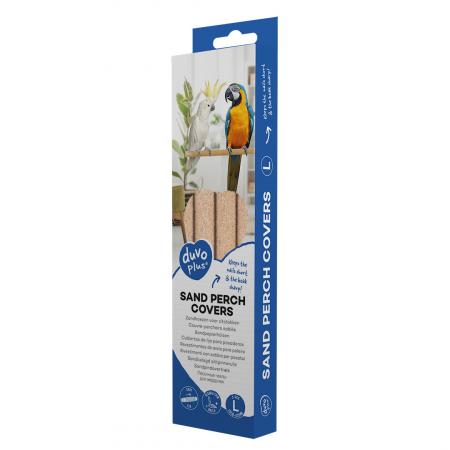 PASARI - Invelis Abraziv cu Nisip pentru Bete de Colivie, L: 25 x 2 x 2 cm, 3 buc, L12796 