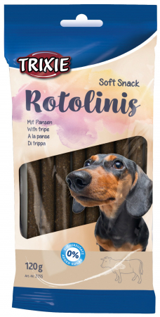 Batoane  - Recompense Pentru Caini, Soft Rotolinis Cu Burta, 12 buc/120 g, 3155	
