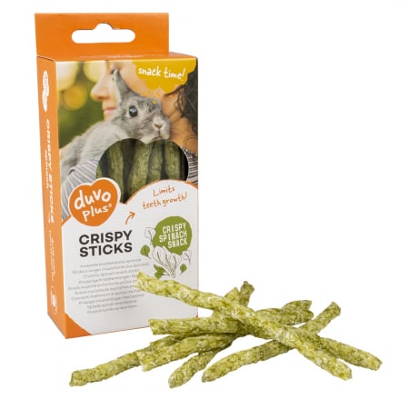 Recompense si delicii - Betisoare Crocante Pentru Rozatoare, Cu Spanac, 50 g, L13867
