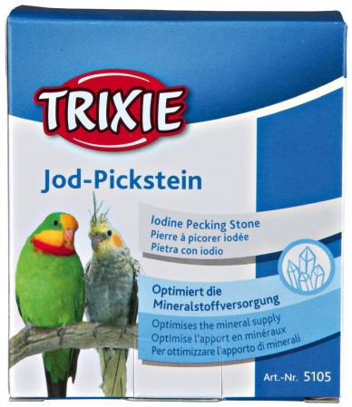 Vitamine si blocuri minerale -  Bloc cu Iod 120 g Saruri si Menerale (Perusi Papagali) 5105