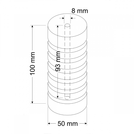 Burete Rezerva Pentru Filtru U-Jet 2, 10x5 cm, C069 [2]