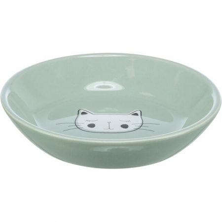 PISICI - Castron Ceramic Pentru Pisici, 0.2 l/Ã¸ 14 cm, Diverse Culori, 24473