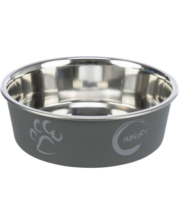 Caini;;Caini/Acasa & Auto;;Caini/Acasa & Auto/Castroane Hranitoare & Adapatoare;;Caini/Acasa & Auto/Castroane Hranitoare & Adapatoare/Castroane - Castron Inox Cu Invelis De Plastic, 0.75 l/17 cm, Diferite Culori, 25243