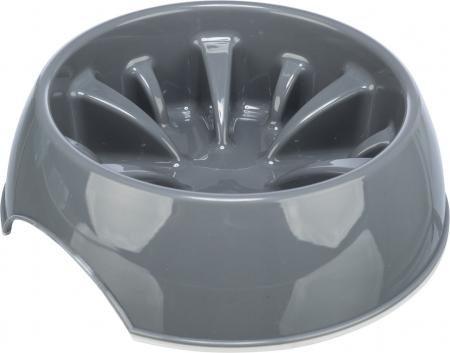 Castron Plastic Hranire Lenta, 0.8 l/20 cm, Diferite Culori, 25027 [1]