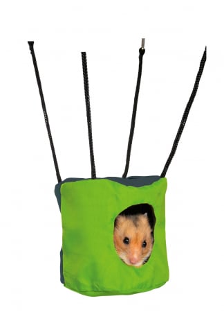Casute si cuiburi - Culcus Pentru Hamsteri, Cu Sistem De Suspendare, 10x9 cm, Diverse Culori, 6271	