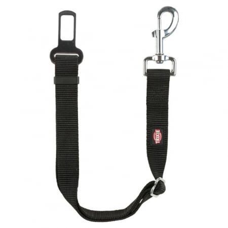 Centura De Siguranta Auto Pentru Caini, S-M: 45-70 cm/25 mm, Negru, 1289	 [13]
