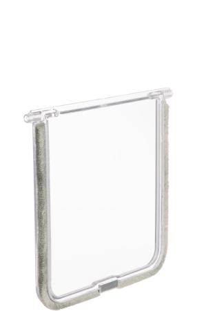 Produse;;Produse/Pisici;;Produse/Pisici/Acasa;;Produse/Pisici/Acasa/Accesorii Acasa & Mobilier - Clapeta De Schimb Pentru Usa Batanta 3869, 14.7x15.8 cm, Alb, 3860-20