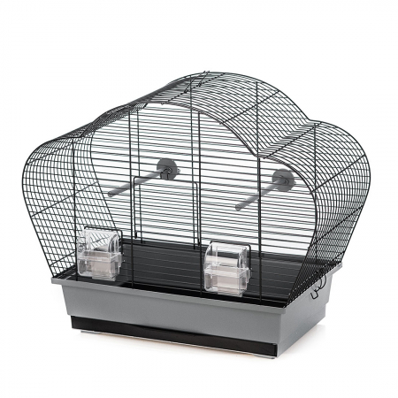 Colivie Beta, 56.5x28x44.5 cm, Gri/Negru, 493/120 [1]