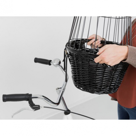 Cos Pentru Bicicleta, 50x41x35 cm, Pana la 5 kg, Negru, 2818	 [6]