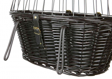 Cos Pentru Bicicleta, 50x41x35 cm, Pana la 5 kg, Negru, 2818	 [8]