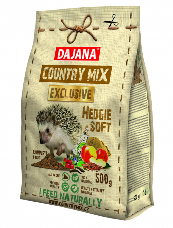 Meniuri - Country Mix Exclusive, Hrana Completa Pentru Arici, 500 g, DP407J